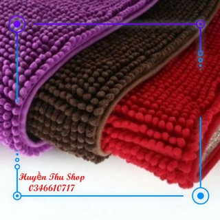 Thảm lau chân san hô siêu thấm cỡ lớn 40×60cm