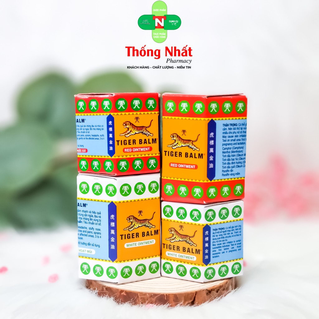 [CHÍNH HÃNG] - Dầu Cù Là Con Cọp Tiger Balm Nhập Khẩu Singapore Đủ Loại