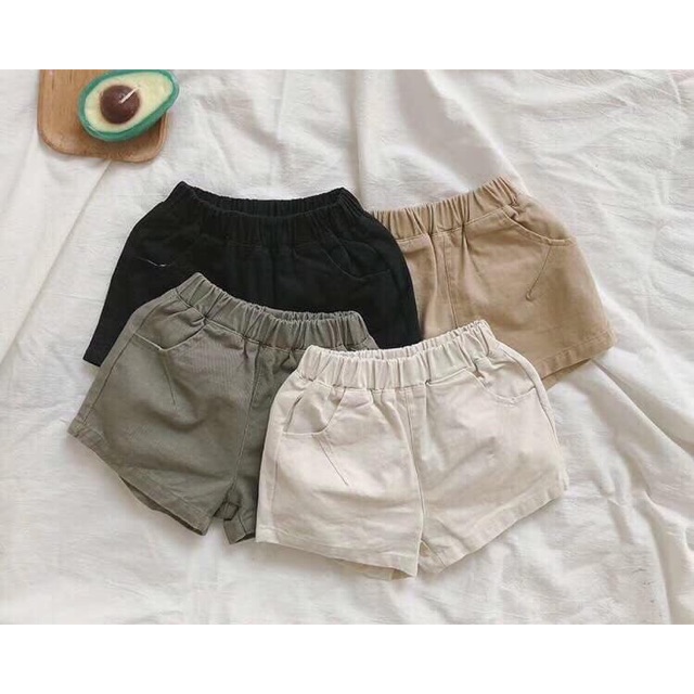 (XẢ KHO NGHỈ BÁN) Quần kaki nâu bé trai