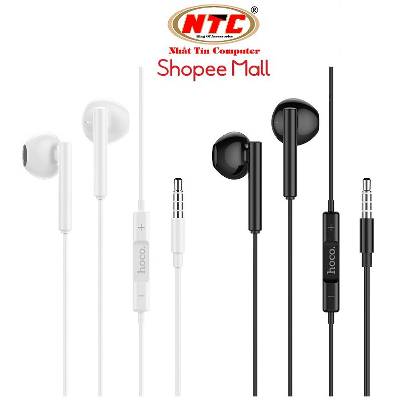 Tai nghe nhét tai Hoco M64 Melodious jack kết nối 3.5, âm thanh tuyệt vời - Hãng phân phối chính thức