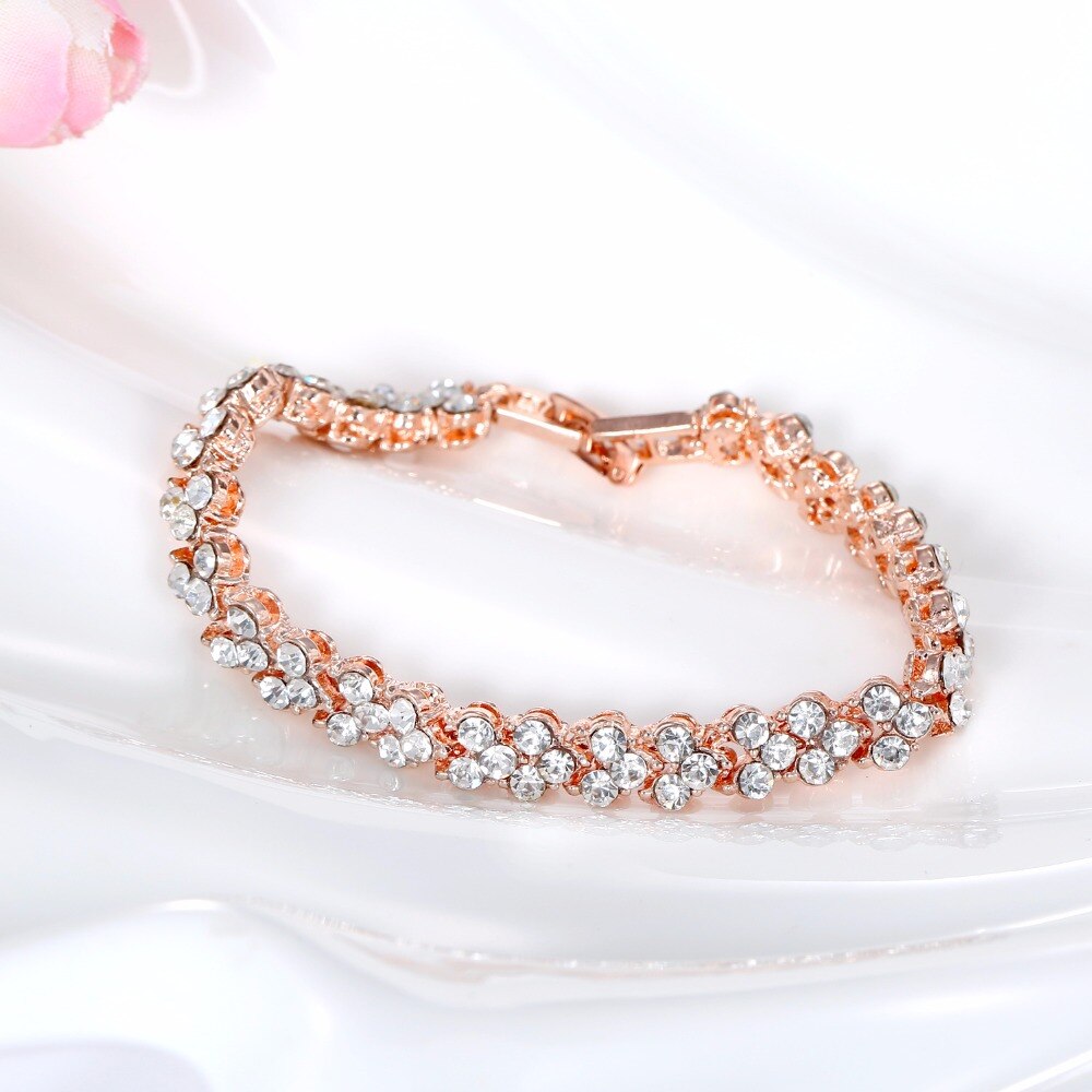 Vòng đeo tay mạ vàng phong cách Hàn Quốc đơn giản thanh lịch thời trang