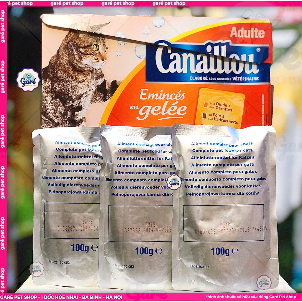 100gr - Pate Canaillou cho Mèo đủ vị hộp thiếc nhập Pháp - Canaillou Pate for Cats &amp; Kitten