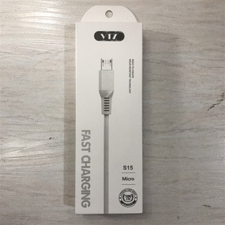 Cáp Sạc VTZ S15 MicroUSB 1m Cho Điện Thoại Android