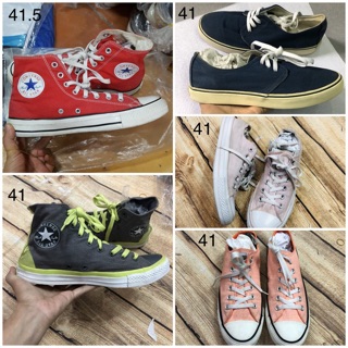 Giày converse 2hand auth sz từ 43-48