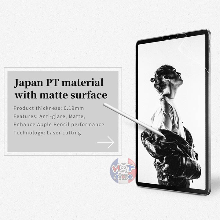 Dán màn hình Nillkin AG Paper-like chống vân tay cho Ipad Pro 11inch 2018 2020 2021 / Air 4 10.9inch 2020