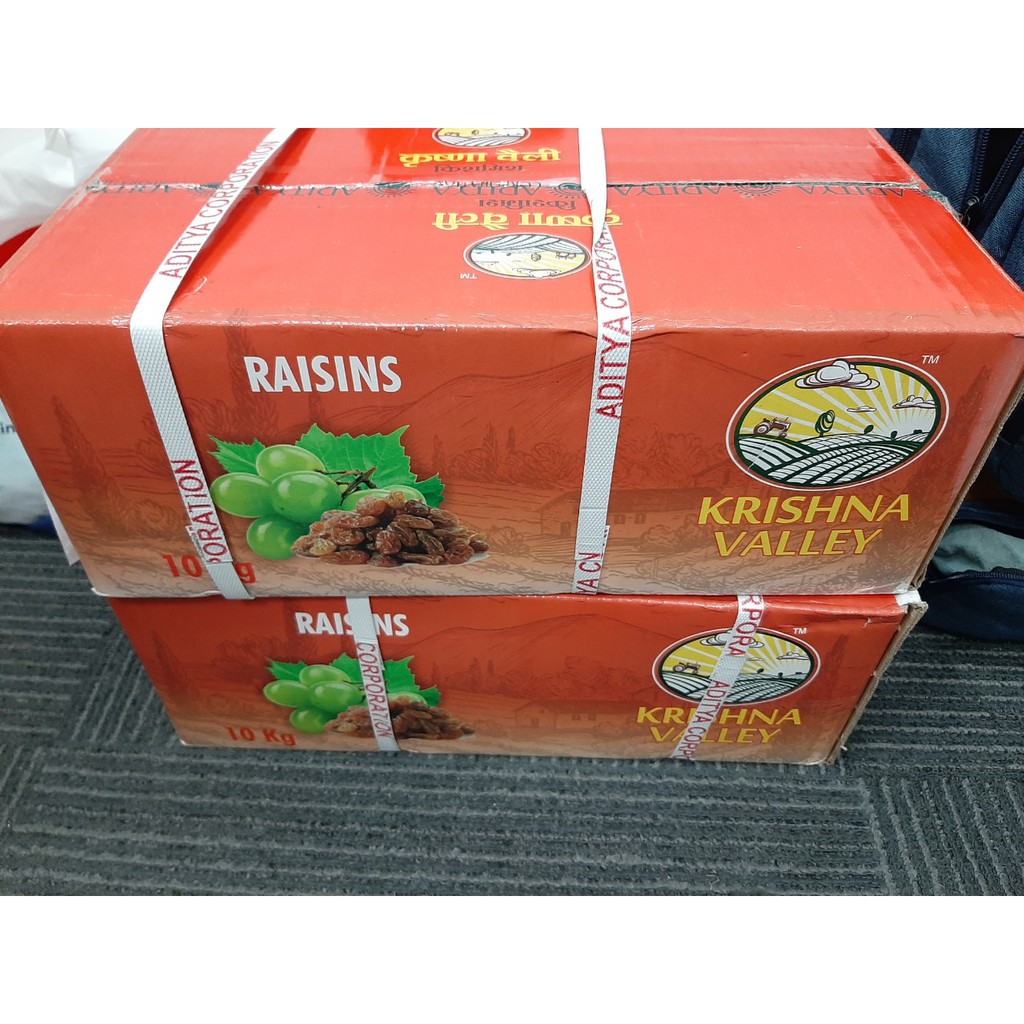 Nho khô Ấn Độ 1kg loại 1(không đường)