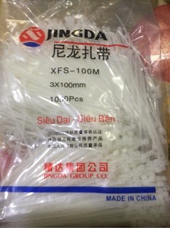 dây buộc, thít, lạt nhựa 100g