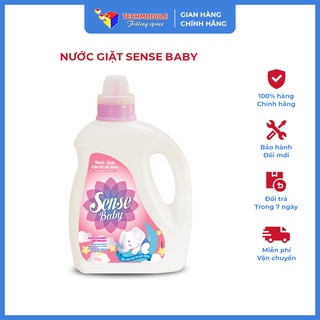 Nước giặt sense baby giặt xả quần áo trẻ em, bé sơ sinh