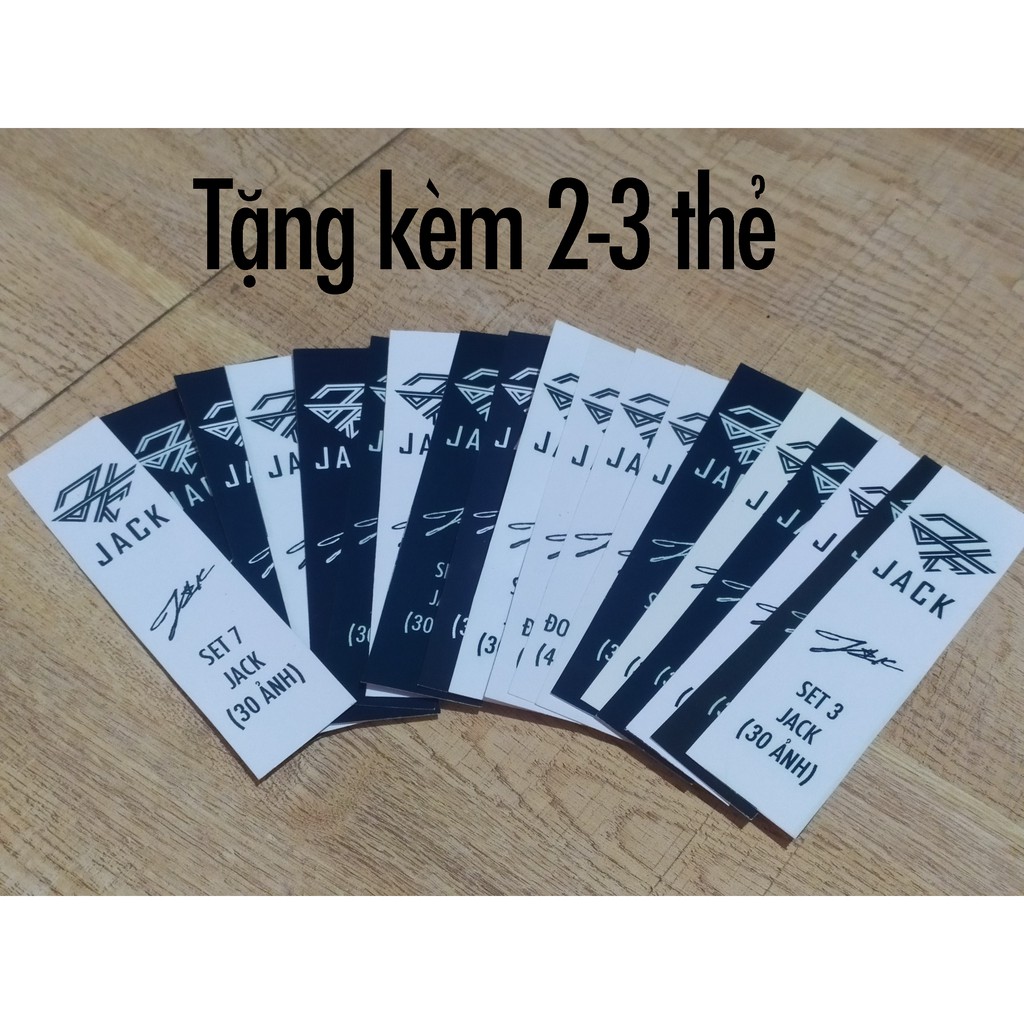 40 ảnh có chữ kí Jack (J97) SET ĐOM ĐÓM