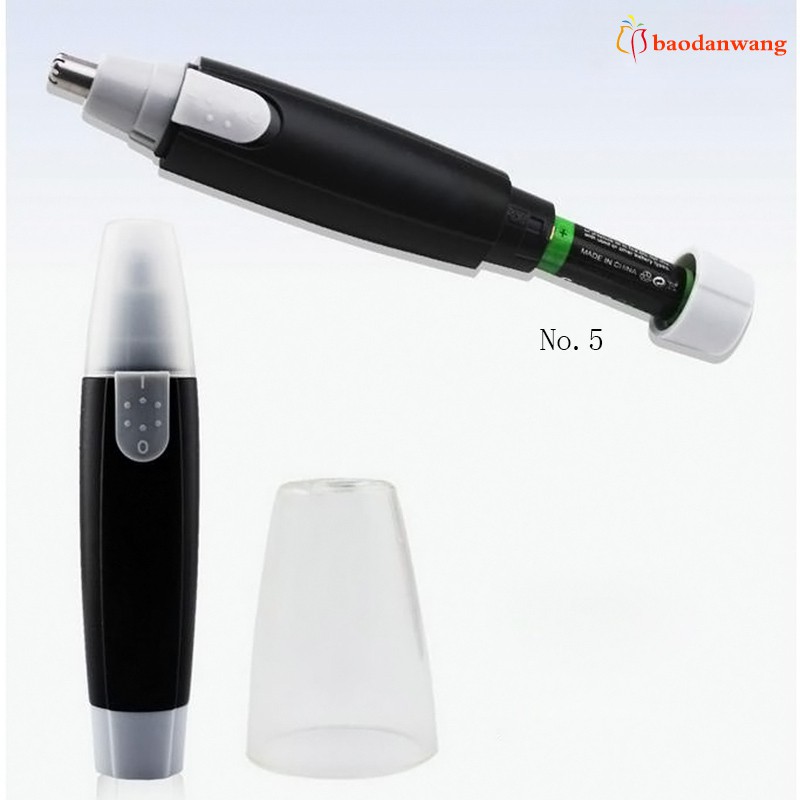 Tông đơ tỉa lông mũi 13.5cm dùng pin AA đa năng tiện dụng cho nam và nữ