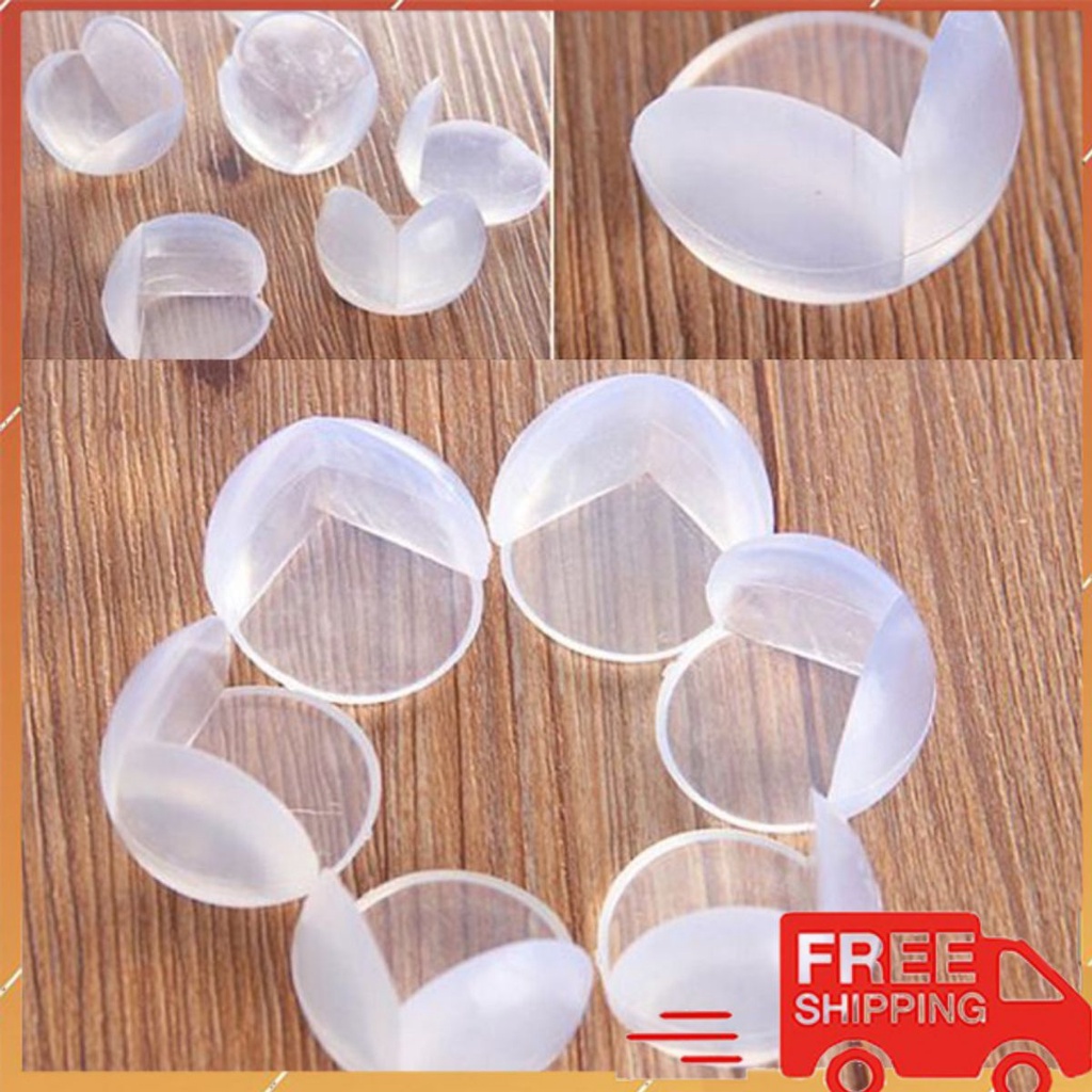 Bộ 4 Miếng Silicon Bọc Góc Bàn - Bọc Cạnh Bàn Bằng Silicone Cao Cấp