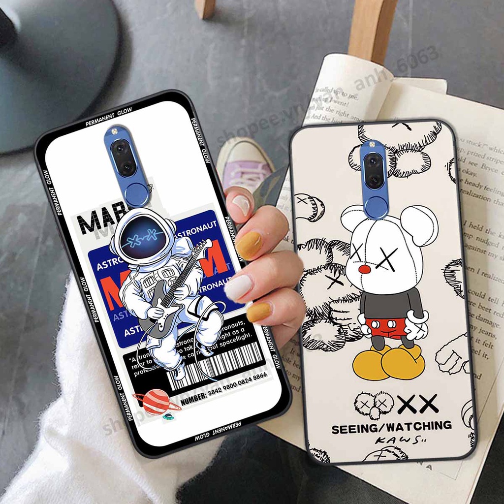 Ốp Huawei Nova 2i be@r brick mars thời trang, ốp lưng điện thoại viền dẻo siêu chất