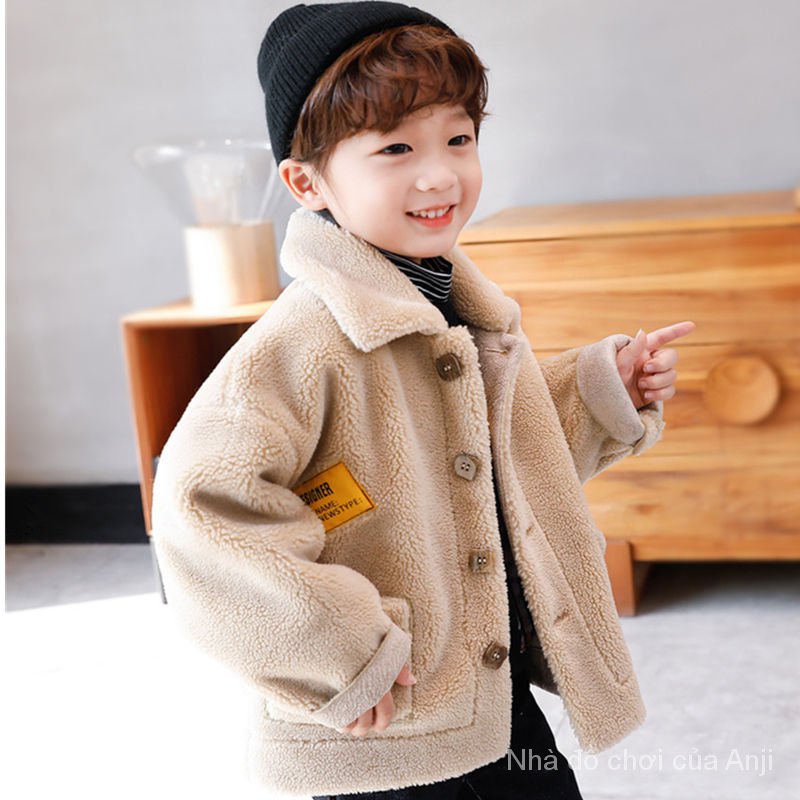 New winter clothes Korean boy thick cotton jacket