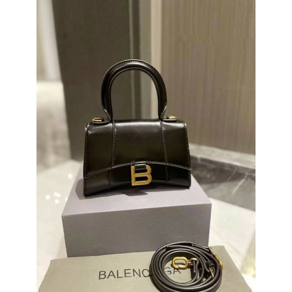 Túi Balen tag B da rắn size 19 và 23