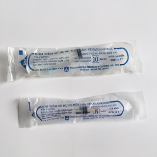 Bơm tiêm nước muối - hút rửa mũi cho bé - xilanh