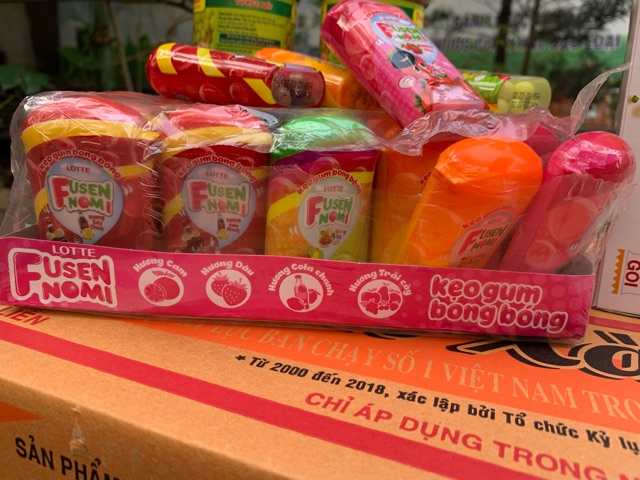 KẸO GUM BONG BÓNG LOTTE FUSEN NOMI