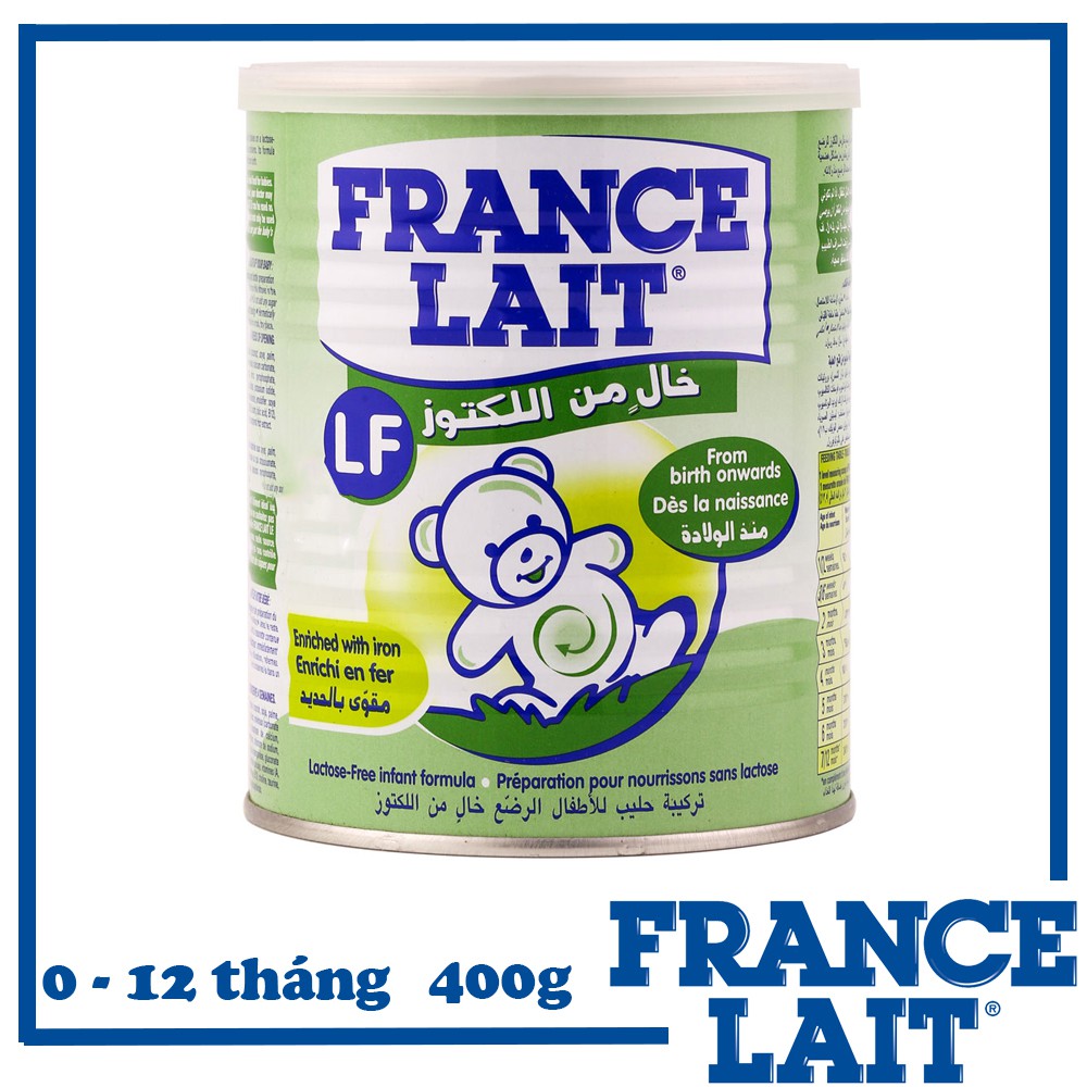 Sữa bột France Lait lon 400g