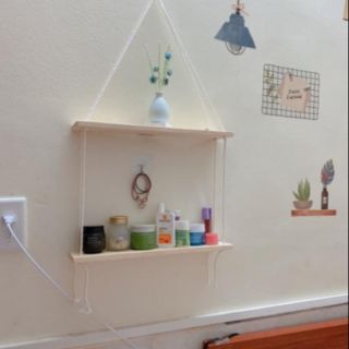 Kệ treo tường bằng dây 15x40cm