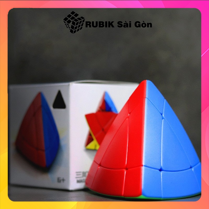 Rubik Biến Thể Tam Giác ShengShou Pyraminx Magic Tower Cube Rubic Kim Tự Tháp Đẹp Xoay Trơn Mượt Đồ Chơi Trí Tuệ