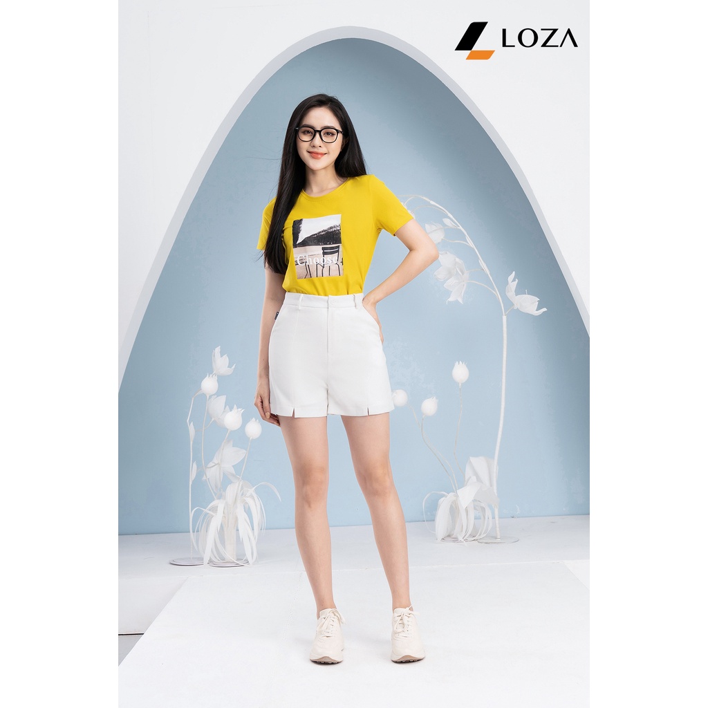 Áo phông in hình Choose chất liệu Cotton Compact form vừa LOZA - PT502068