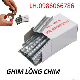 Combo 10 hộp ghim ráp lồng bồ câu lồng thỏ, gà
