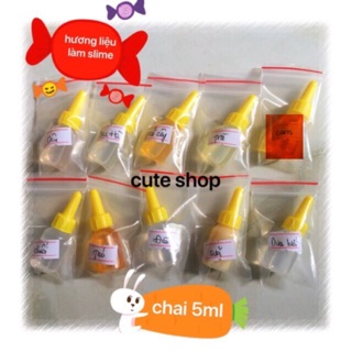 hương liệu- nguyên liệu làm slime