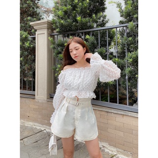 Somee studio Majori shorts Quần cạp cao