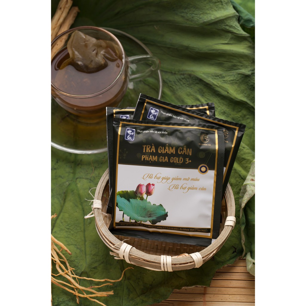 Trà giảm cân Phạm Gia Gold 3+