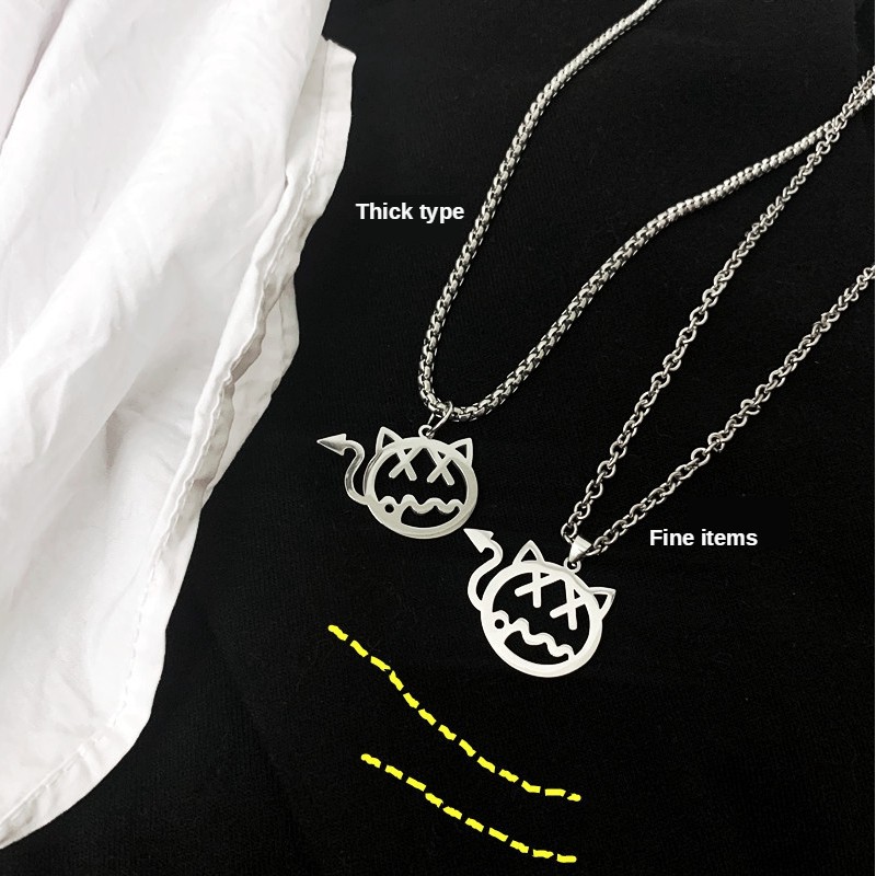 vòng cổ Mặt Hình Quỷ Con Dễ Thương B909