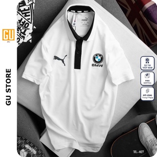 Áo thun nam polo vải cá sấu cổ bẻ form chuẩn thêu logo GS027