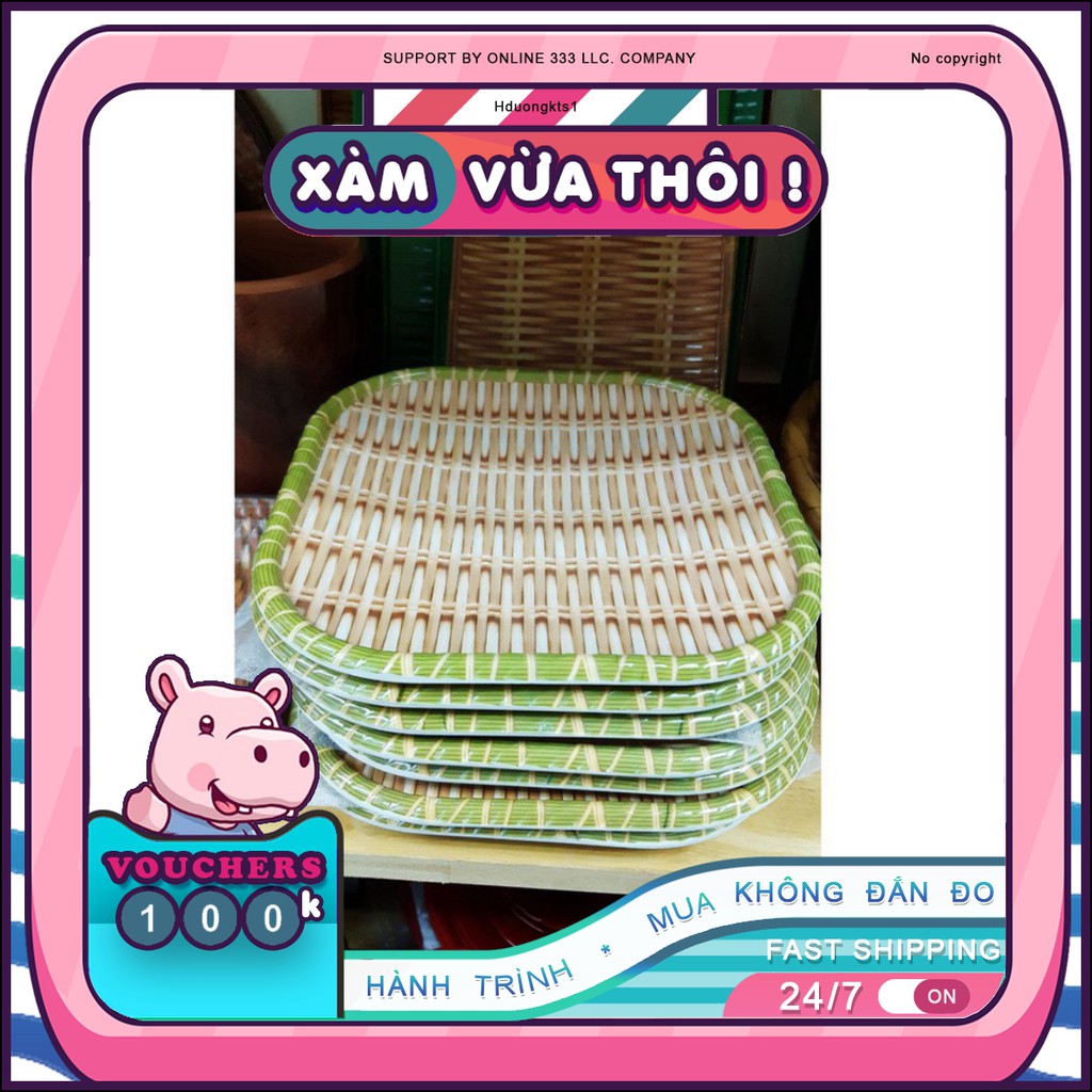 Đĩa Mẹt phíp giả mây FULL