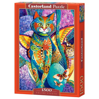 Xếp hình puzzle Feline Fiesta 1500 mảnh CASTORLAND C-151448
