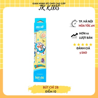 Hộp bút chì 2B điểm 10 TP-GP009 Doraemon 10 cây