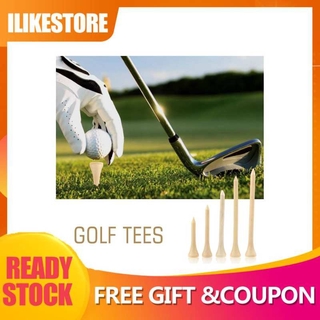 100 Tee Golf 5 Kích Cỡ Bằng Gỗ