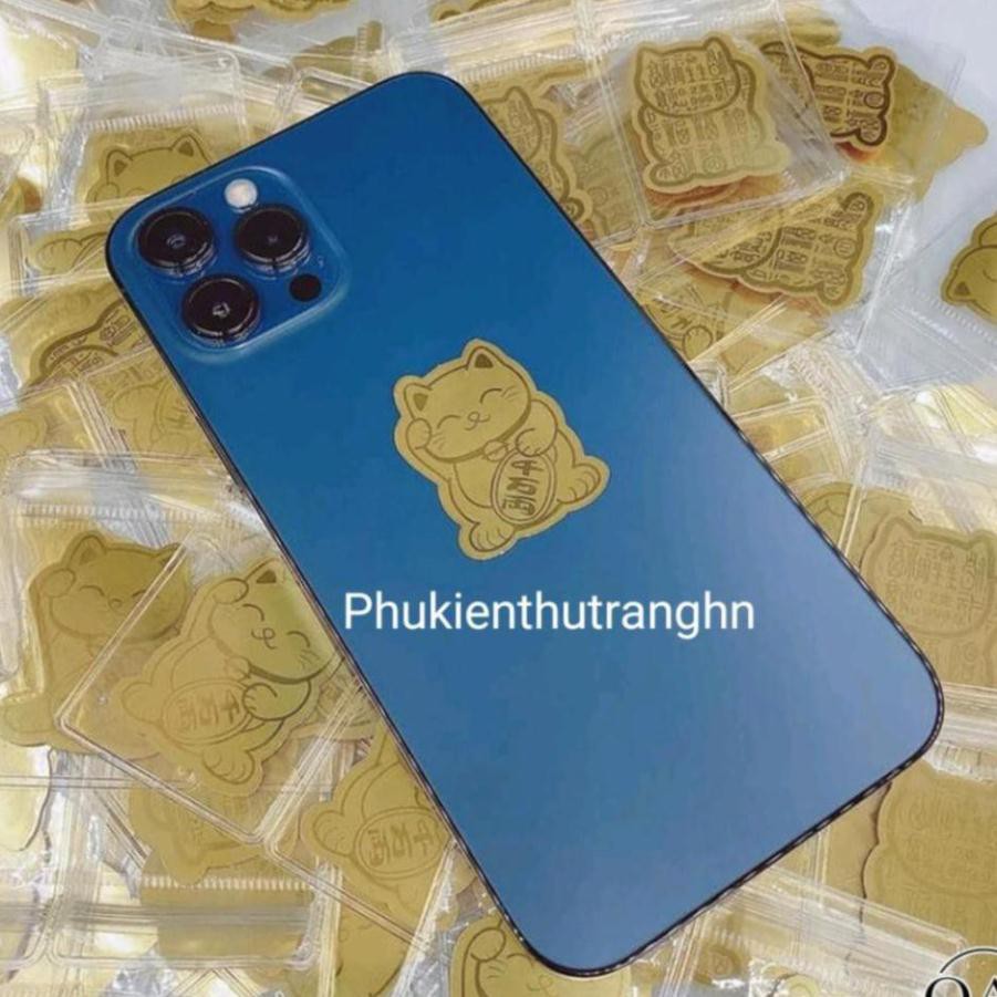 Mèo thần tài và Trâu vàng Tân Sửu mạ vàng 24k rước lộc vào nhà - đêm lại may mắn tài lộc - HÀNG CÓ LỚP KEO DÁN | BigBuy360 - bigbuy360.vn