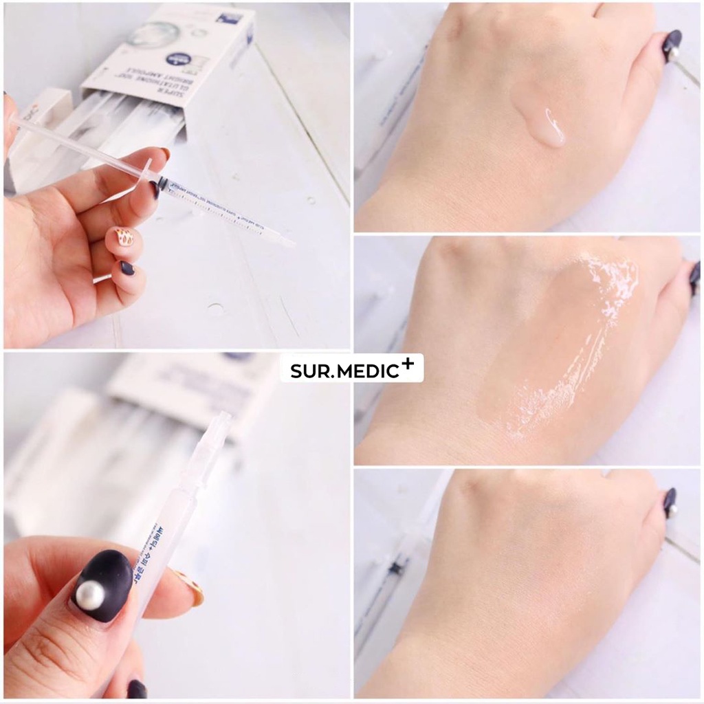 Bộ 3 Sản Phẩm Dưỡng Trắng Da & Nâng Tone Tức Thì SURMEDIC 150ML