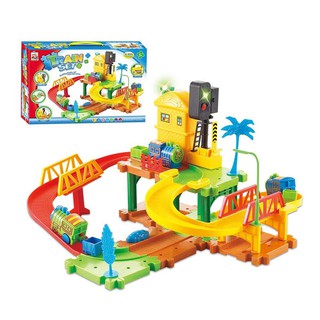 Bộ đồ chơi lắp ráp mô hình đường ray xe lửa  cho bé