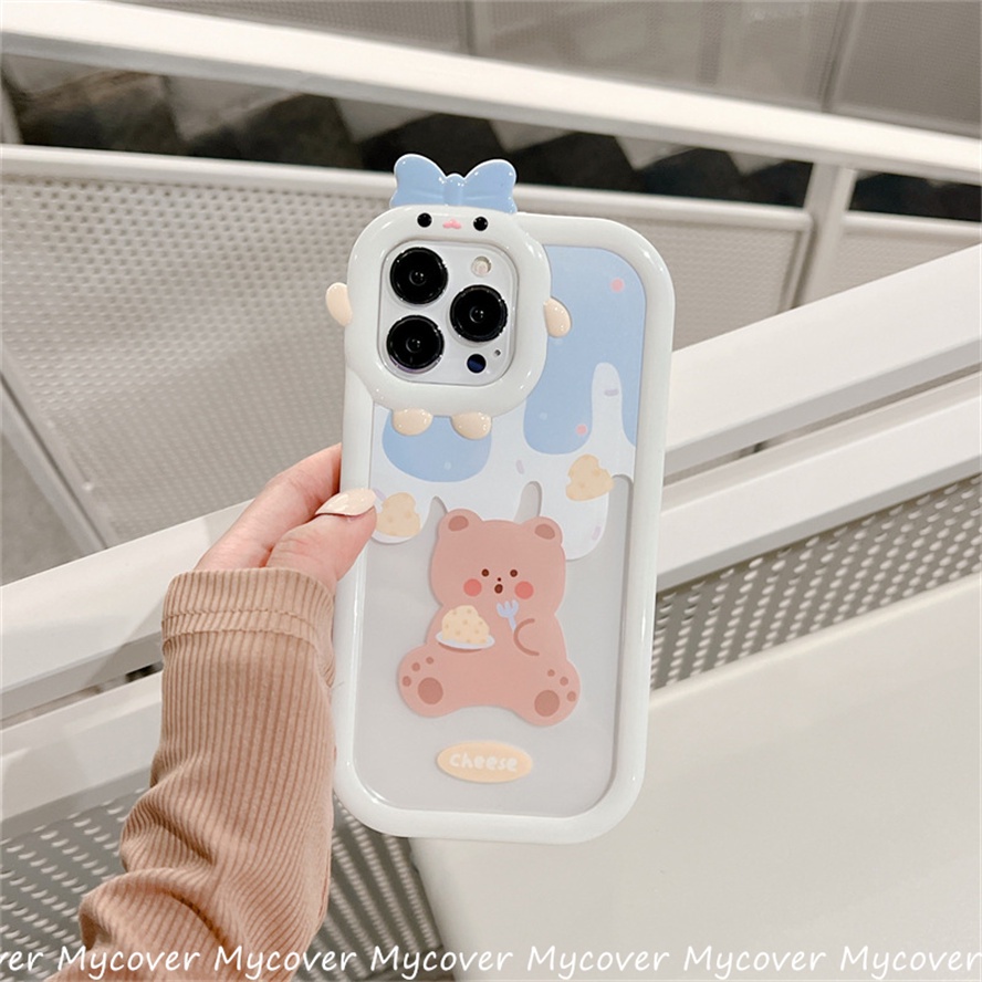 Ốp Điện Thoại Silicone Mềm Chống Sốc In Hình Quái Vật Cho iPhone 14 13 12 11 Pro Max X Xr Xs 8 7 6 Plus SE 2020