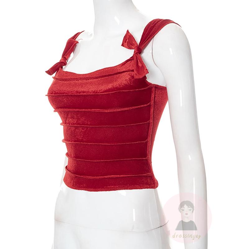 Áo Tank Top Hai Dây Màu Sắc Đơn Giản Thời Trang Mùa Hè Cho Nữ