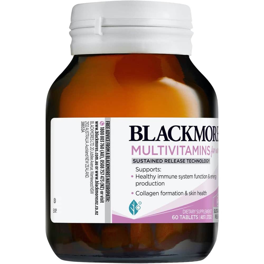 Vitamin cho phụ nữ Blackmores Multivitamins For Women Sustained Release 60 Tablets