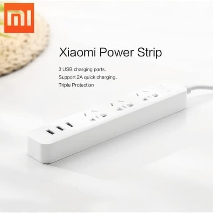 Ổ Cắm Điện Thông Minh Xiaomi Mi 3 Cổng Usb 2a