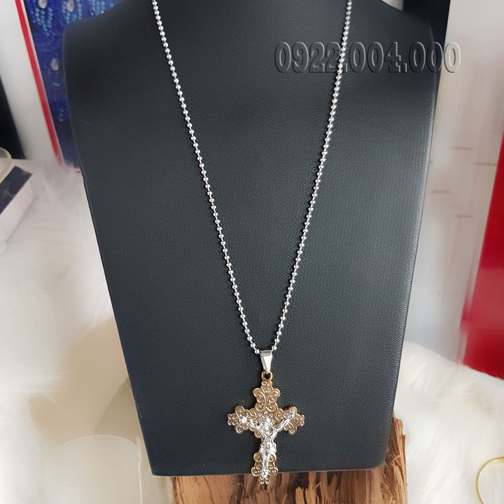 Mặt dây chuyền thánh giá họa tiết MZ1825.