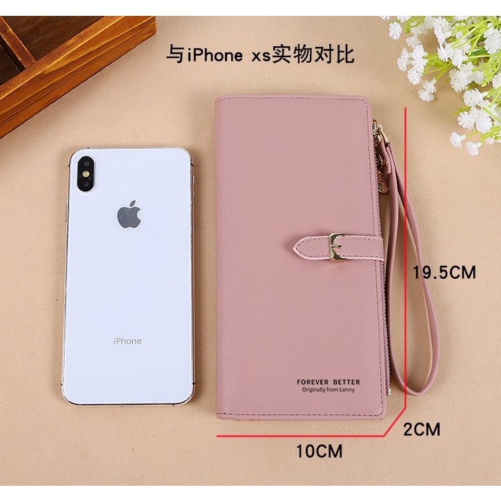 Ví Nữ Dài Cầm Tay Cao Cấp Sang Trọng Phong Cách Hàn Quốc TVNN321