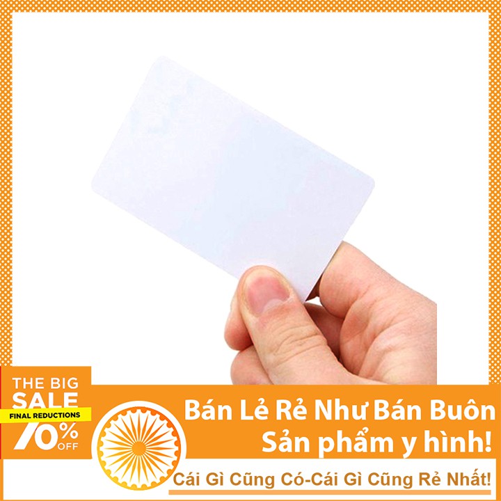 Thẻ RFID S50 (Loại Card) Trắng