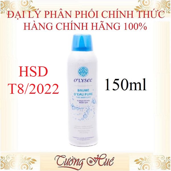 Xịt khoáng O'lysee Pure Waterspray - 150ml - Xanh