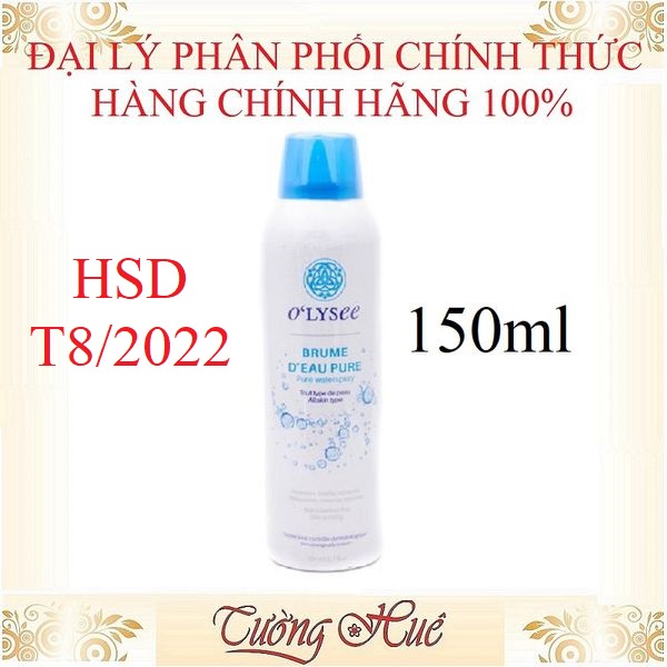 Xịt khoáng O'lysee Pure Waterspray - 150ml - Xanh