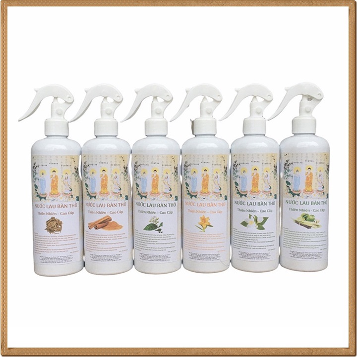Chai xịt 500ml Nước lau bàn thờ Nhiều hương Cao Cấp Thảo mộc Giúp Tẩy Uế Ling