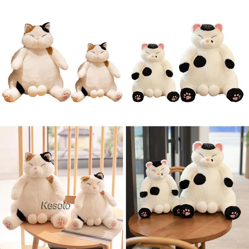 Thú Nhồi Bông Hình Con Mèo Đang Ngủ Dễ Thương