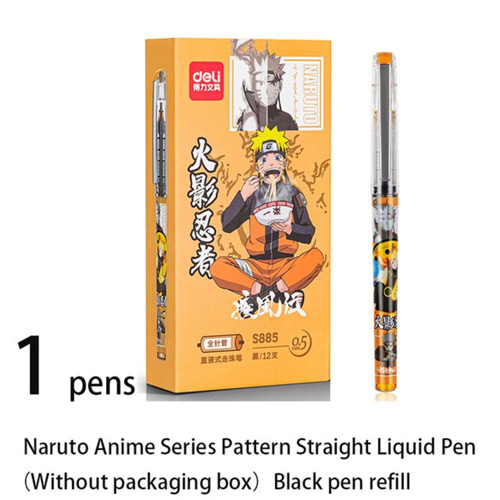 CLEOES Bút Mực Gel Họa Tiết Hoạt Hình Naruto Dễ Thương Dùng Làm Quà Tặng Sinh Nhật