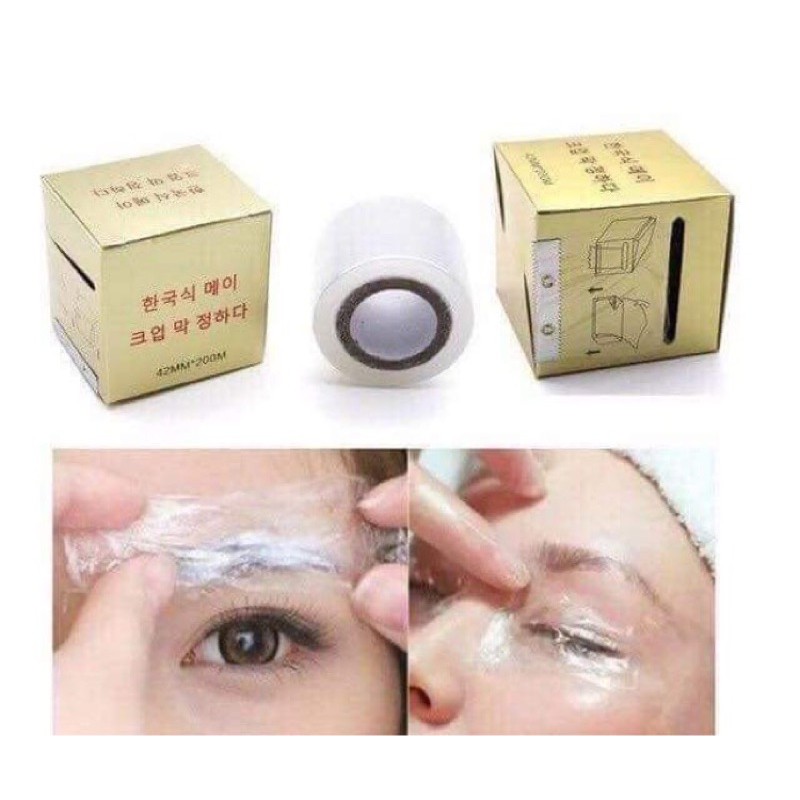 Cuộn nilon ủ tê lông mày, môi, m